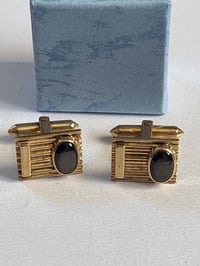 Image 1 of Vintage 10K Yellow Gold Cufflinks | Estate Men’s Jewelry | 12g