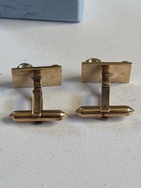 Image 8 of Vintage 10K Yellow Gold Cufflinks | Estate Men’s Jewelry | 12g