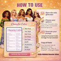 Image 2 of Character Cuties Prompt Generator