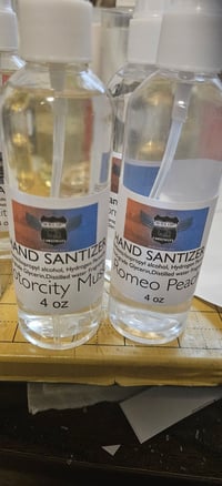 Handmade Hand Sanitizer 4 ounces