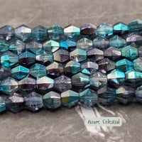 Image 2 of 4mm Celestial Czech Glass Bicone Beads — 50pc Packs
