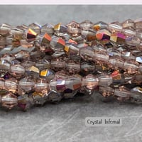 Image 4 of 4mm Celestial Czech Glass Bicone Beads — 50pc Packs