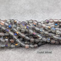 Image 6 of 4mm Celestial Czech Glass Bicone Beads — 50pc Packs