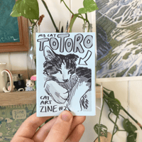Image 1 of my cat totoro zine