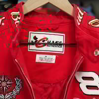 Image 3 of Vintage Dale Earnhardt Jr Budweiser Racing jacket Size M (Fits Large-XL) 24X28