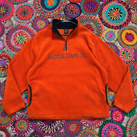 Image 1 of Nautica Jeans Fleece Burnt Orange/Navy Size XXL