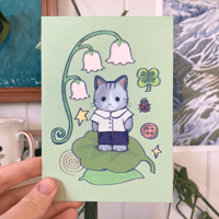  sylvanian inspired postcard!