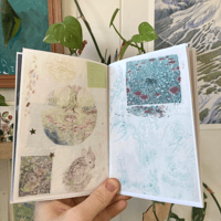 Image 2 of  2025 sketchbook zine! original artwork, paintings, and studies