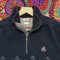 Image 3 of Vintage Disney Mickey Mouse Holiday Fleece Size Medium (Fits L-XL