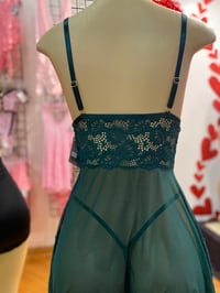 Image 3 of Sheer Babydoll Set