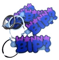 WANNA BIP? Keychain