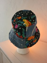 Image 3 of The Aimee - Upcycled Flora Bucket Hat