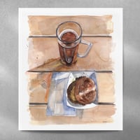 'Night at the Podski' Original Illustration