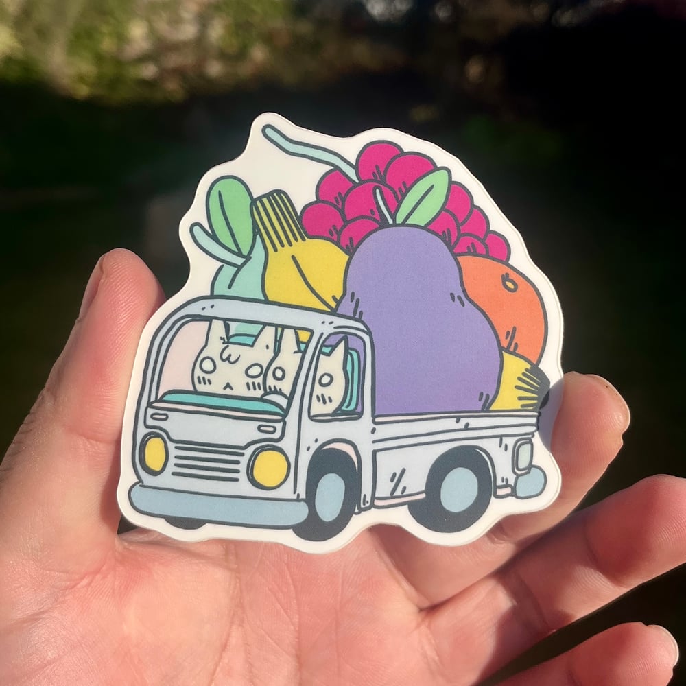 Image of Fruit Truck Sticker