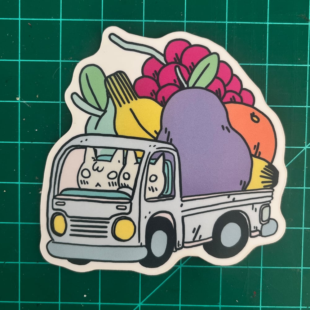 Image of Fruit Truck Sticker