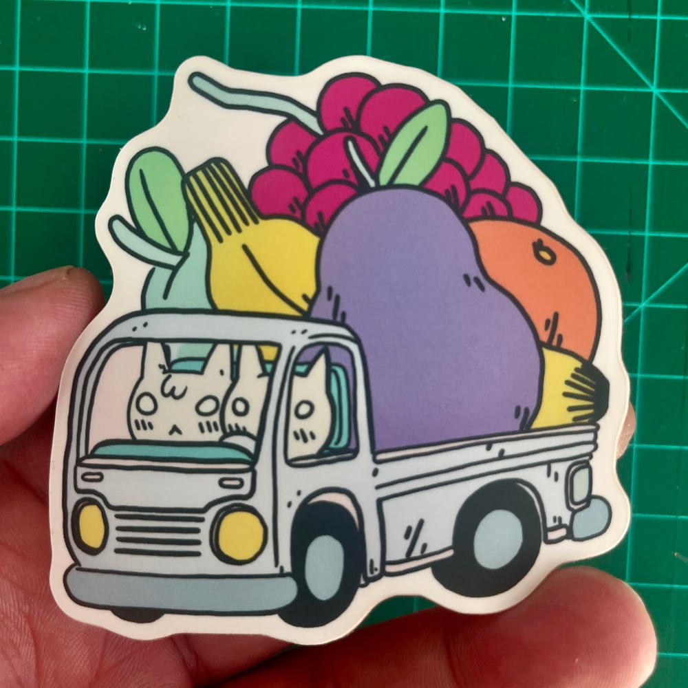 Image of Fruit Truck Sticker