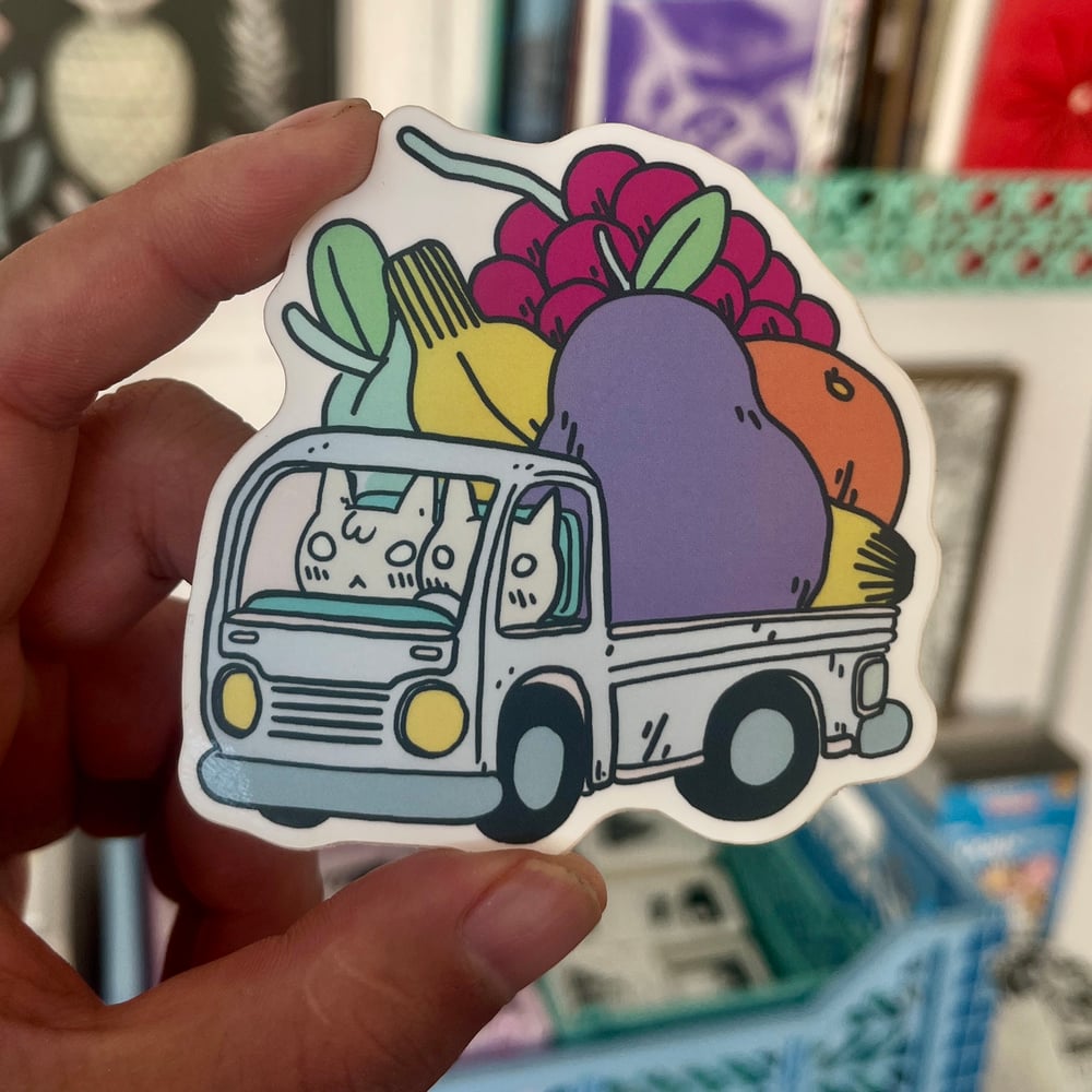 Image of Fruit Truck Sticker