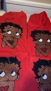 Image 4 of Betty Boop Bling T-shirt - Betty Boop Hoodie