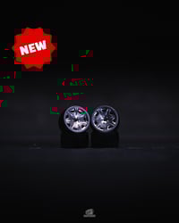 WORK LS CHIAREZZA - Custom 1/64 Wheels + Ultra-Thin Tires