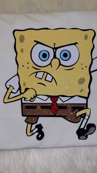 Image 3 of SpongeBob Bling T-Shirt 