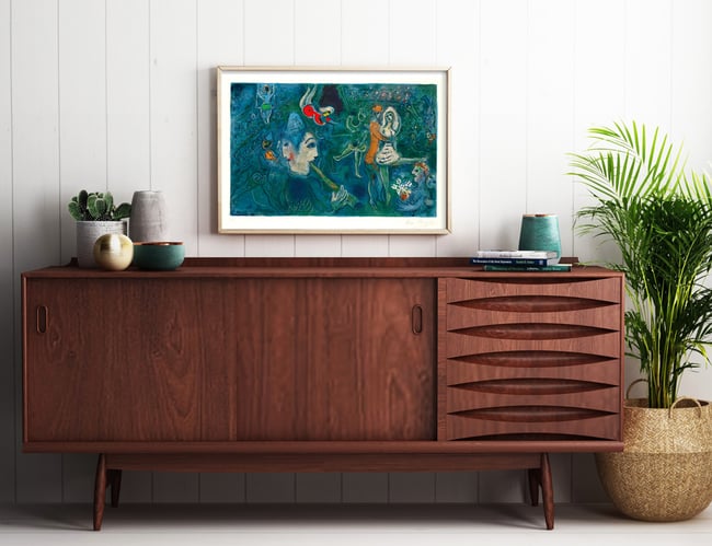 Marc Chagall | Le Cirque (The Circus) #19 | 1967 | Reproduction Poster | Wall Art Print | Home Decor