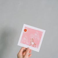 Image 1 of fire horse illustration cards