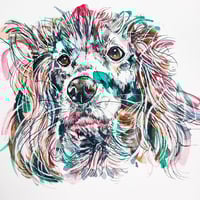 Image 3 of Bespoke Pet Portrait (19x27cm)