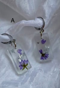 Image 2 of blumen/blüten ohrringe