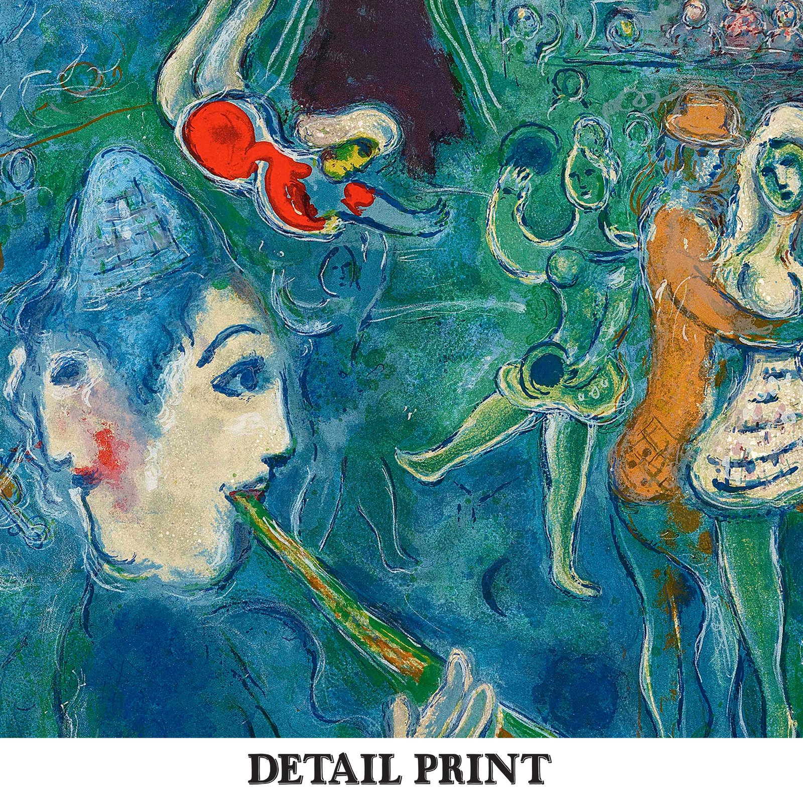 Marc Chagall | Le Cirque (The Circus) #19 | 1967 | Reproduction