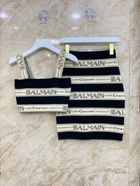 Image 1 of SCRIPT DRESS TWO PIECE SET
