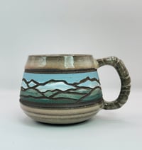 Image 4 of Banded Foothills Mugs- Pink