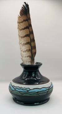Image 1 of Banded Foothills Vase