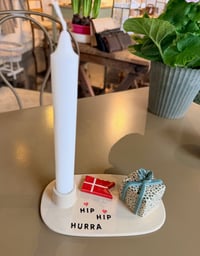 Image 1 of Handmade Ceramic Candle Holder — Piece No. 21 by KKS Keramik