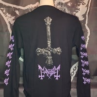Image 2 of Mayhem "De mysteriis dom Sathanas" longsleeve shirt