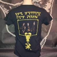 Image 2 of Denial Of God "The horrors of Satan" shirt
