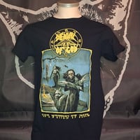 Image 1 of Denial Of God "The horrors of Satan" shirt
