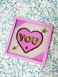 Image 1 of YOU - VALENTINES DAY PRE-ORDER 1st-7th Feb pink