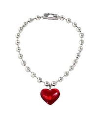 Silver Heartthrob Necklace