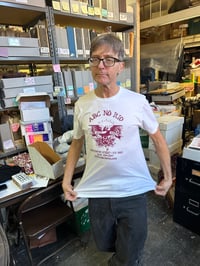 Image 3 of ABC No Rio Eagle Shirt (White and Burgundy)