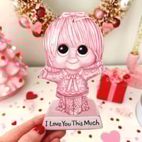 Image 2 of Vintage I Love You This Much figurine ornament 