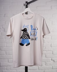 Image 1 of "Punk's not dead!" póló - süni - vintage fehér
