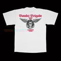 Image 2 of BOMBS BRIGADE T-SHIRT - WHITE