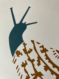 Image 2 of Garden Snail Print