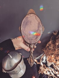 Image 4 of Victorian hand mirror 