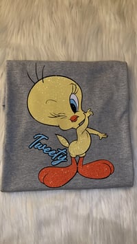 Image 2 of Tweety Bird Bling T-shirt 