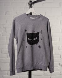 Image 3 of Handprinted pulcsi + totebag - kedvezményes szett no.2