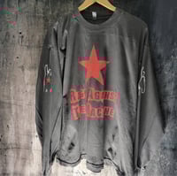Image 1 of Vintage 1999 Rage Style CUSTOM Against The Machine Emiliano Zapata Shirt 