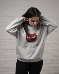 Image 2 of Handprinted pulcsi + totebag - kedvezményes szett no.3