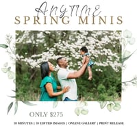 Anytime Spring Minis!