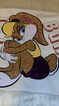 Image 2 of Lola Bunny Bling T-Shirt 